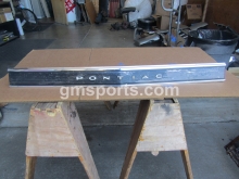 1965, Pontiac, GTO, Deck, Lid, Molding,1965, Pontiac, GTO, Deck, Lid, Molding, finish, panel,